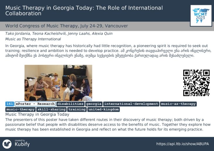 World Congress of Music Therapy 2023 Day 3